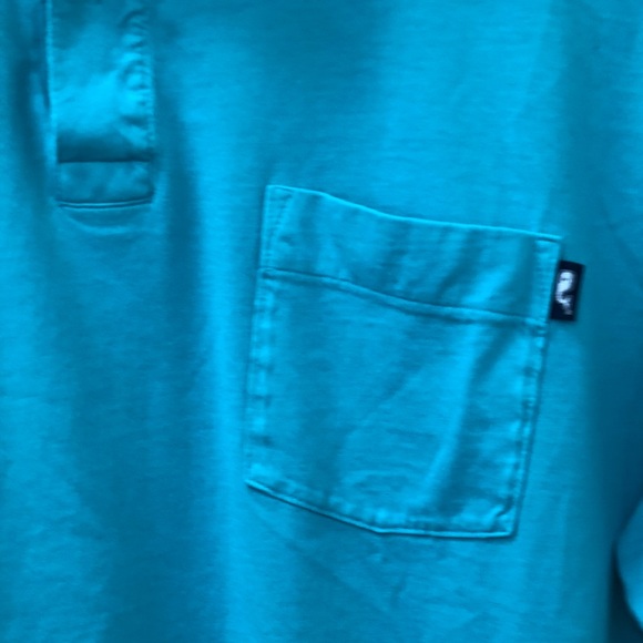 Men's Vineyard Vines Slim Fit Polo Shirt Teal - Picture 2 of 4